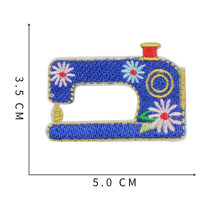 ミシン ワッペン アップリケ アイロン対応 1枚