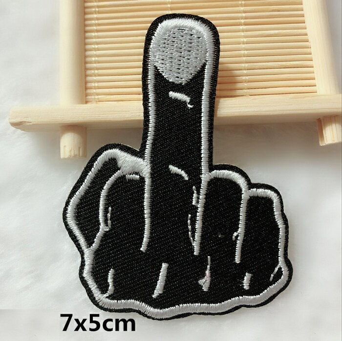 合図 ワッペン アップリケ アイロン対応 1枚