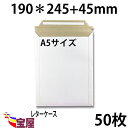 ( 送料無料 ) 宅配袋用 厚紙封筒 ビジネスレターケース ( 高24.5CM 幅19CM ) A5 対応 超厚手 ( 約300g m ) 50枚入 発送.梱包...