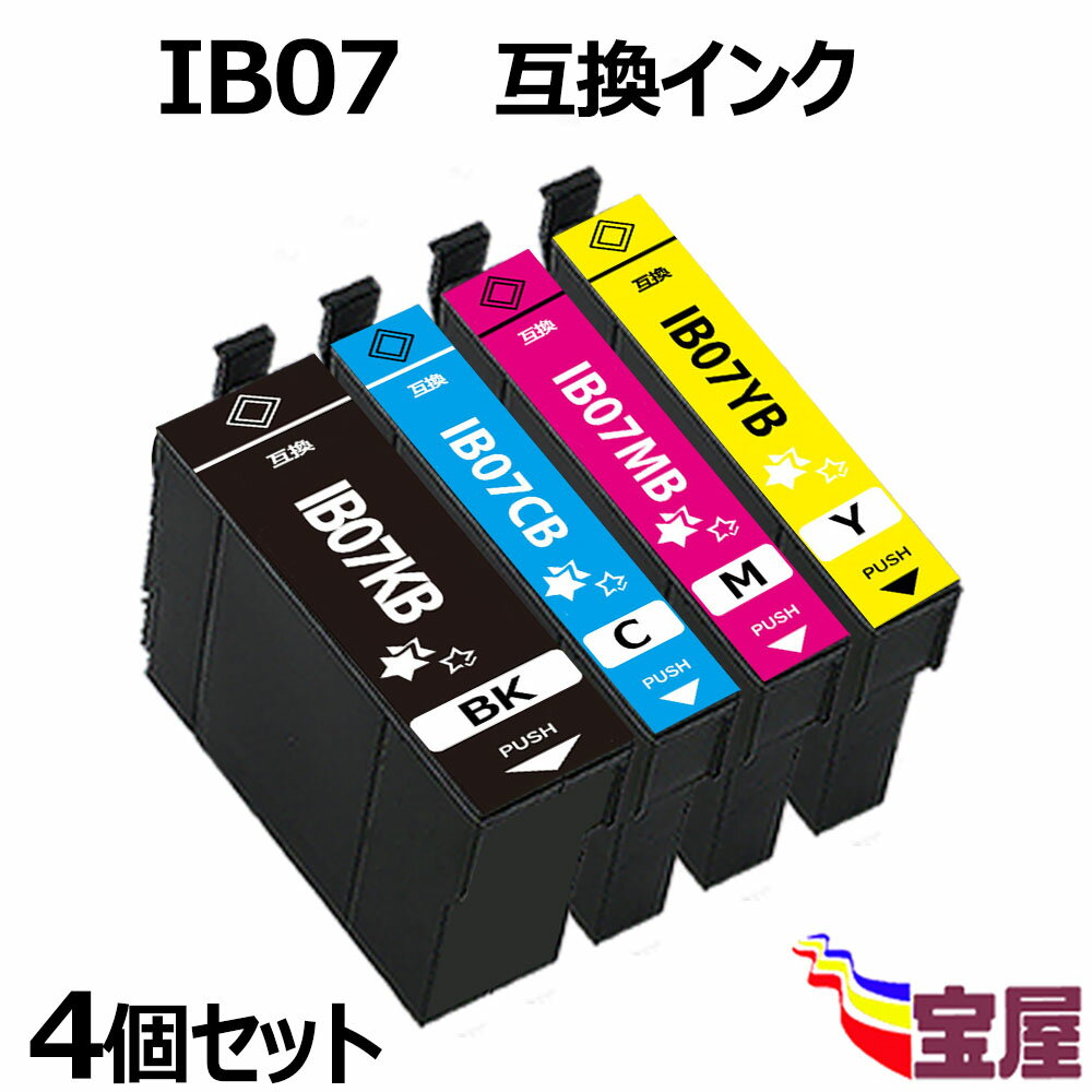 ̵EPSON ץIB07B IB07CL4B(KB/CB/MB/YB)-4å ̥ ץ EPSON IB07ߴ ߴ󥯥ȥå ǿICåб ɽ б: PX-M6010F PX-M6011F PX-S60103ǯ...