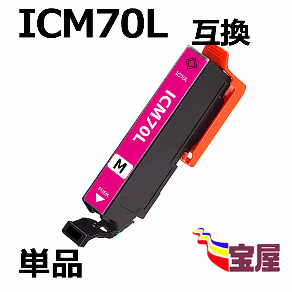 【メール便送料無料】Epson ICM70 ICM70L