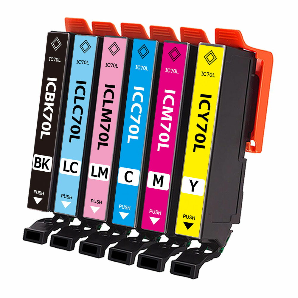 ڥ᡼̵Epson IC6CL70Lߴ 3ļͳ  (ICBK70L ICC70L ICM70L ICY70L ICLC70L ICLM70L ) бEP-306/EP-706A /EP-775A/EP-775AW/EP-776A/EP-805A /EP-805AR/EP-805AW/EP-806AB/EP-806AR/EP-806AW /EP-905A/EP-905F/EP-906F/EP-976A3