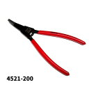 KNIPEX クニペックス 200mm 4521-200 特殊リングプライヤー 軸用スナップリング 整備工具 ハンドツール 4521-200 4521200 4...