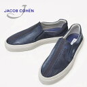 ヤコブコーエン スリッポン ローカット スニーカー 国内正規品 Slip on-90030 イタリア製 JACOB COHEN