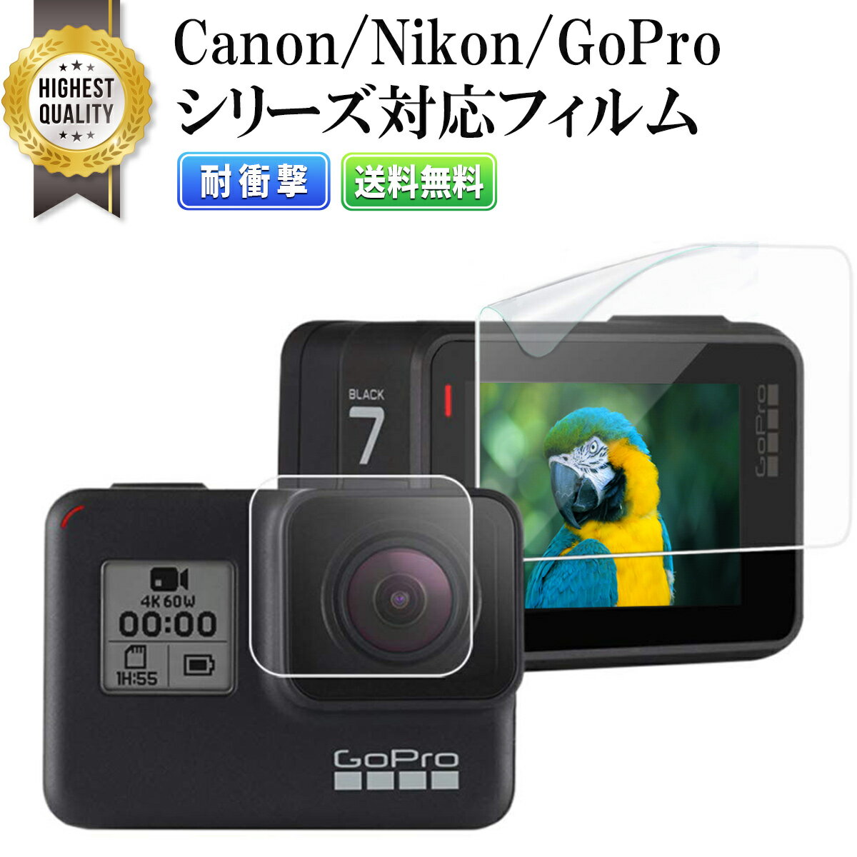 󥺥ե Canon EOS70D 80D EOS Nikon D3200 D3300 D750 D810 GoPro HERO...