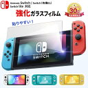 Nintendo Switch 有機EL Switch Lite ガラス フィルム さらさら タッチ感 クリア 透明 ニンテンドー スイッチを守る …