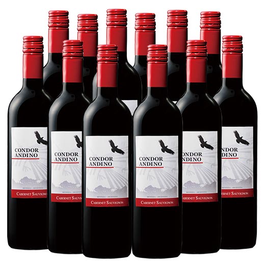 【送料無料】コンドール・アンディーノ・カベルネ・ソーヴィニヨン12本セット　[赤ワイン][ワインセット] 　【7777381】