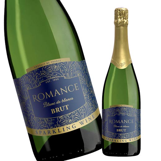 ロマンス・ブラン・ド・ブラン・ブリュット（白 辛口 発泡） スパークリングワイン 【7797338】のサムネイル
