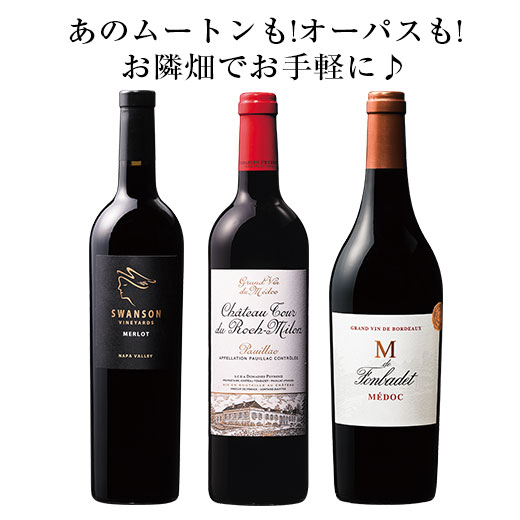 【送料無料】 お隣の赤ワイン3本セット 赤ワイン フルボディ ワインセット 【7791075】