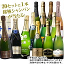 【送料無料】 30セットに1セット当たる!すべて瓶内2次発酵製法＆シャンパン入り!泡10本セット スパークリングワイン 辛口 ワインセット 【7776366】