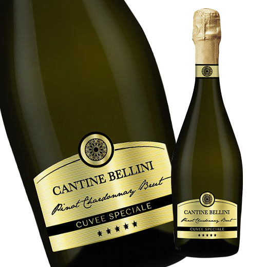 カンティネ・ベッリーニ・スプマンテ・ブリュット（白・辛口・発泡） スパークリングワイン 【7799114】のサムネイル