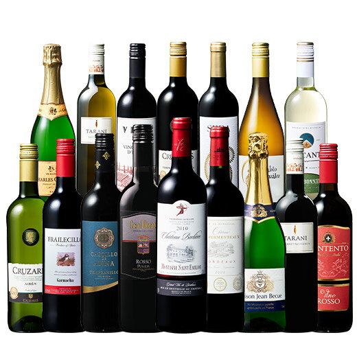 【送料無料】 【17年連続No.1記念】格上サン・テミリオン当たり年入り!世界選りすぐり赤白泡16本セット 第2弾 赤ワイン 白ワイン スパークリングワイン フ...