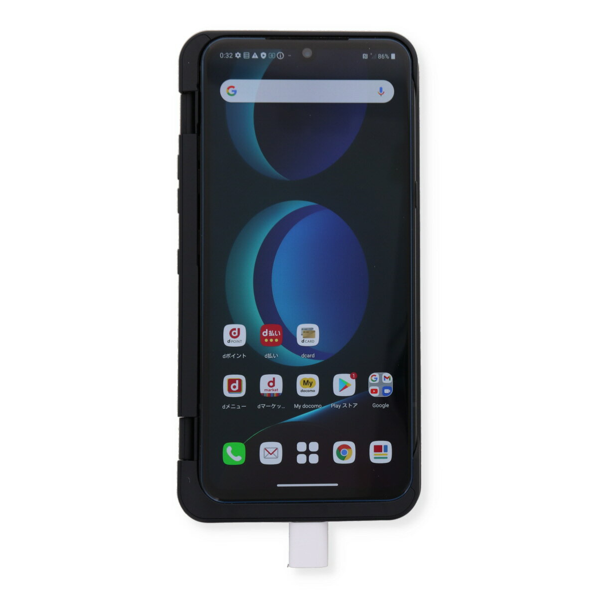 【中古】 LGIC V60 ThinQ 5G L-51A 128GB ドコモ SIMロック解除済み Cランク 中古スマホ 中古 スマホ スマートフォン 本体 保証付き 端末 あす楽 土日祝も発送