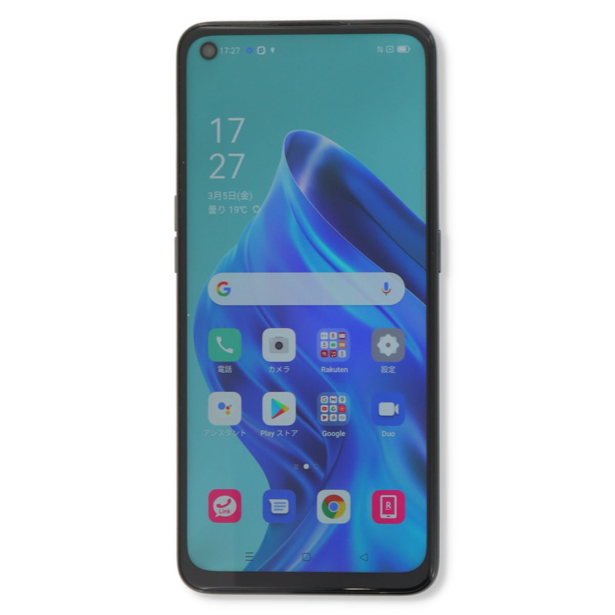 【中古】 Oppo Reno5 A CPH2199 128GB SIMフリー Cランク 楽天モバイル回線対応機種 中古スマホ 中古 スマホ スマートフォン 本体 端末 保証付き あす楽 土日祝も発送