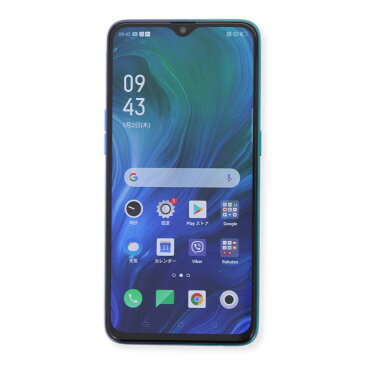 【中古】 Oppo Reno A CPH1983 128GB SIMフリー [Aランク] [Rakuten UN-LIMIT 対応モデル] 中古スマホ 中古 スマホ スマートフォン 本体 端末 保証付き 楽天モバイル 対応 CP5