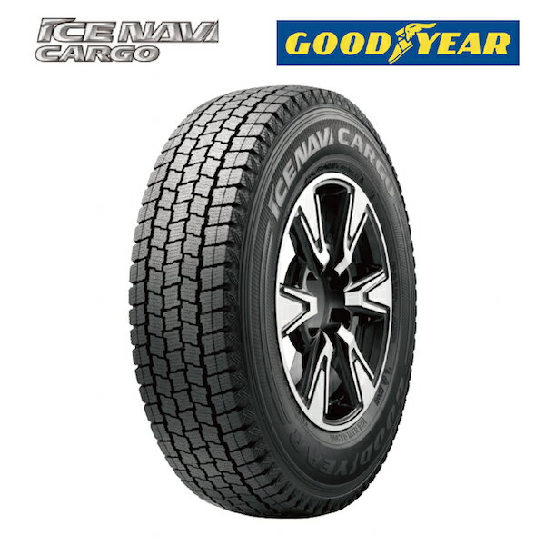 スタッドレスタイヤ ICE NAVI CARGO 145/80R12 80/78N LT グッドイヤー バン・トラック用 (北海道・沖縄県・全国離島は発送不可) GOODYEAR アイス ナビ カーゴ