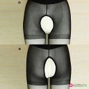 クロッチレス ストッキング (当店オリジナル)(ブラック 黒 ベージュ) オープンクロッチ ストッキング 穴あき stocking pantyhose crotchless opencrotch black beige