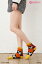 ミッキーチェック柄 2重編みソックス 全3色 キャラクター ディズニー 靴下 ソックス socks character disney