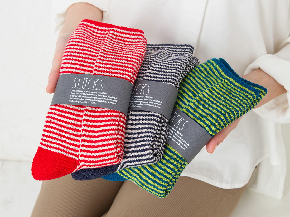 SLUCKS BLIND スルックス ブラインド ソックス (男女兼用・22.5cm-27cm) 靴下 レディース メンズ ギフト 日本製 gc-sl-blind-9a