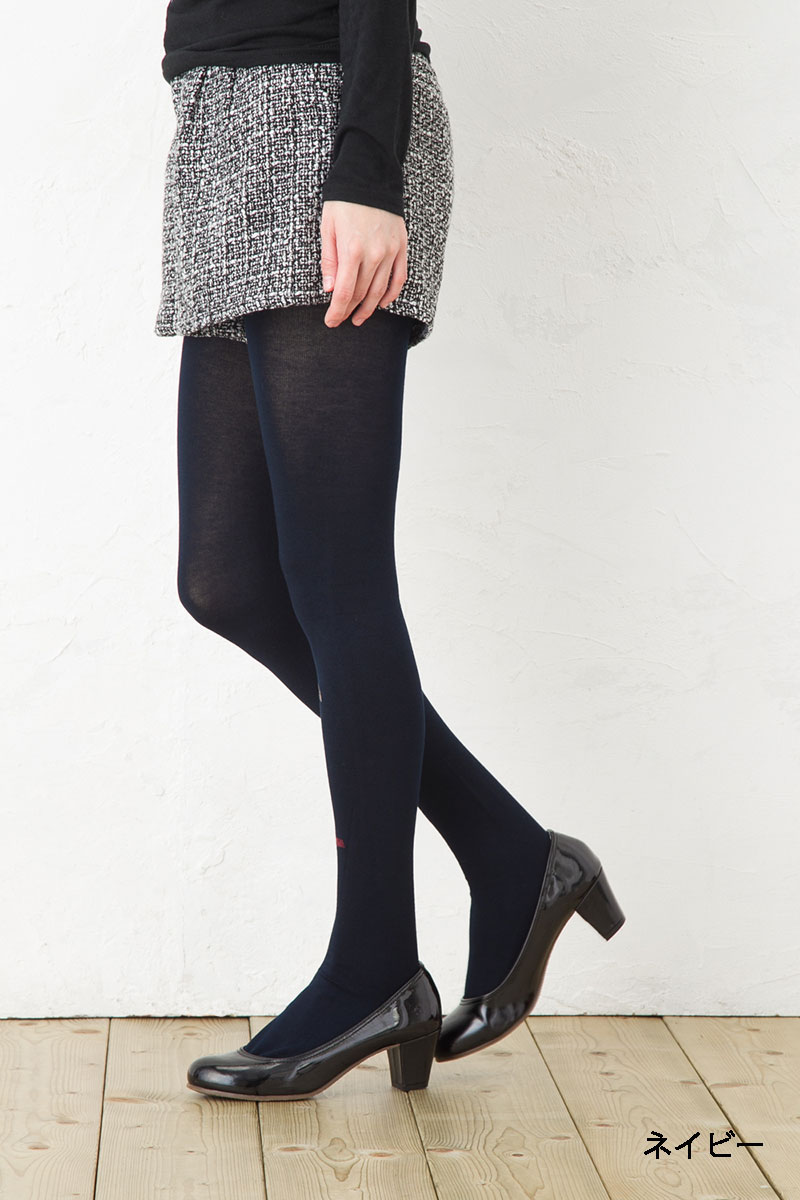 鳥とメロディー タイツ 柄タイツ ストッキング レディース stocking tights ladies tj-tjt441 D1PK mzhw-10003258 レッグウェア専門店 リブル サンプル画像2