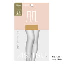 ASTIGU【肌】 自然な素肌感 25D オールスルー ストッキング (ベージュ系4色)(M-L・L-LL) レディース アスティーグ アツギ シアータイツ a...