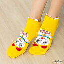 ドラミちゃん パペットソックス 23-25cm スニーカー丈 レディース 靴下 ドラえもん 福助 fk-380-13x0-555