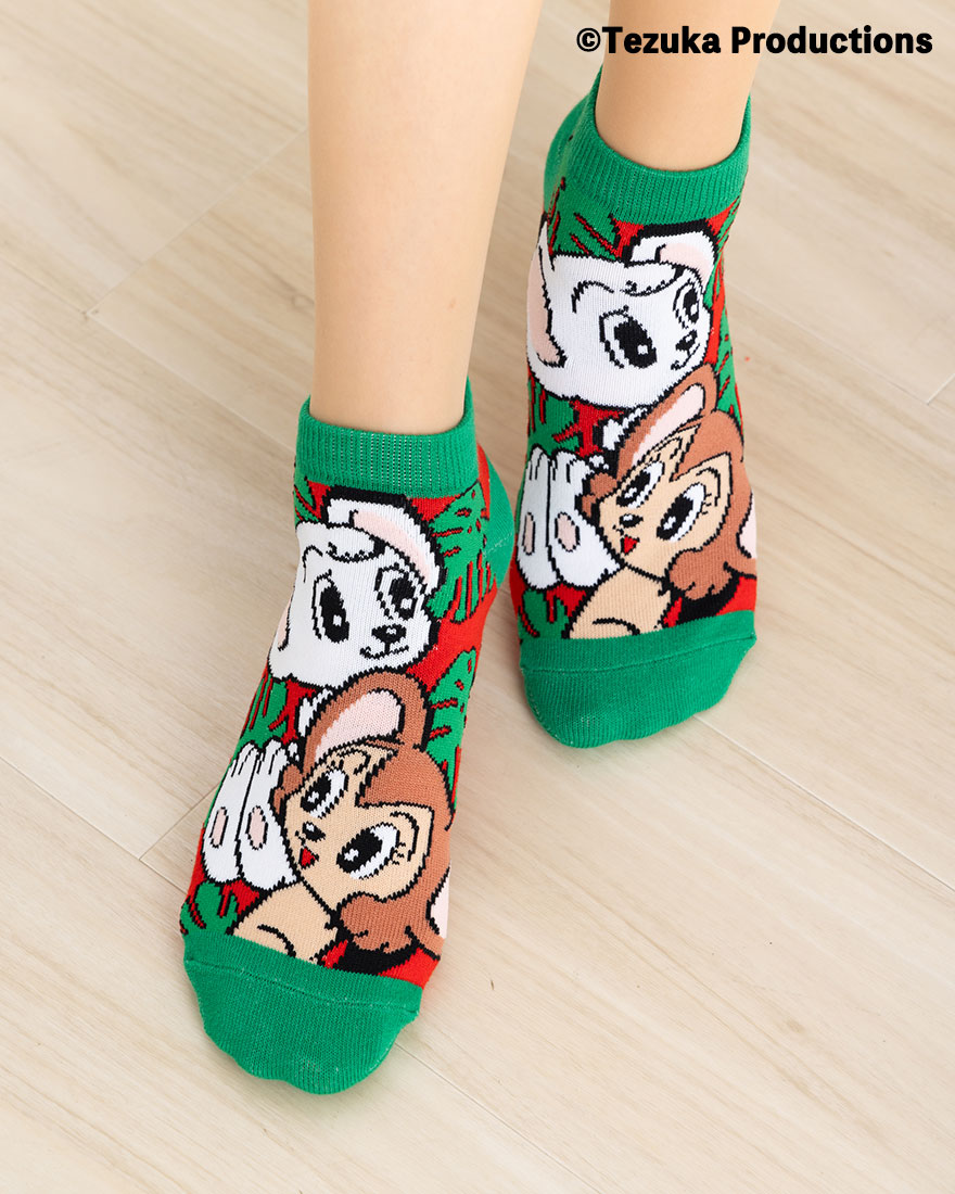 ジャングル大帝 レオとライヤ スニーカー丈ソッ...の紹介画像2