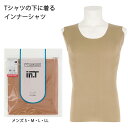 inT クルーネックスリーブレス 脇パッド付き 3色 4サイズ メンズ インナーシャツ Tシャツ グンゼ gz-yy2618p