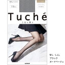 Tuche シャイニーメッシュ柄 ストッキング つま先切替なし(M-L・L-LL)(黒・ヌードベージュ) シアータイツ レディース グンゼ トゥシェ TH211D gz-th211d