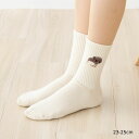 キーウィ刺繍クルー クルーソックス 23-25cm レディース 靴下 STREAM as-ans051S