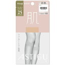 ASTIGU 肌 自然な素肌感 25デニール ひざ下 ストッキング (ベージュ系3色)(22-25cm) レディース アスティーグ アツギ シアータイツ ag-...