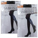 【2足セット】サブリナ タイツ Tough 80デニール (M-L・L-LL)(黒・チャコール) レディース グンゼ SABRINA タフ SBW59(4)