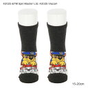 【キッズ15-20cm】パウ・パトロール マーシャル チェイス チャコール 子供用ソックス クルー丈 靴下 PAW PATROL om-917-517
