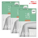 【3足セット】ASTIGU【透】クリアな肌感 ストッキング (全3色)(S・M・L) レディース アスティーグ アツギ シアータイツ メール便送料無料 ag-a...