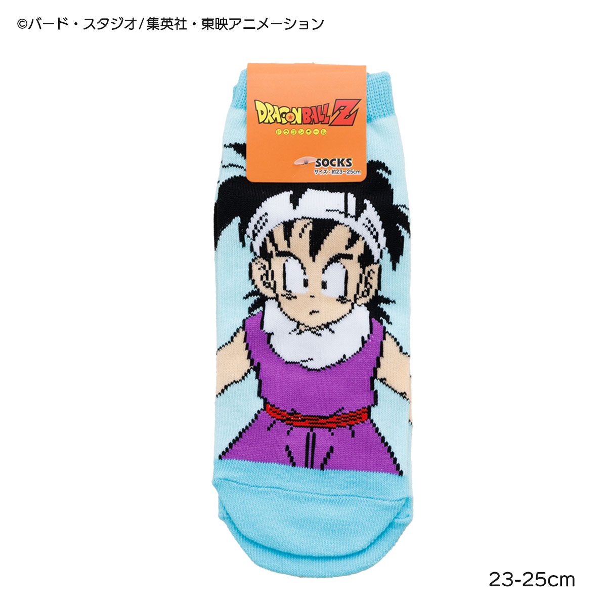 樂天商城 - ドラゴンボール 孫悟飯 水色 スニーカー丈ソックス 23-25cm レディース 靴下 sp-te2019j D1PK
