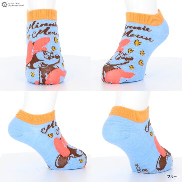 キッズ ナチュラル ミニー スニーカー丈ソックス くるぶし丈 ディズニー クラシック (16-19cm) 子供 靴下 socks kids disney