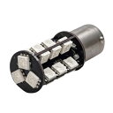 S25 LED ba15s アンバー 180° キャンセラー内蔵 3chip SMD 27連 2個 BMW ベンツ アウディ 等輸入車 ウインカー ウィンカー ...