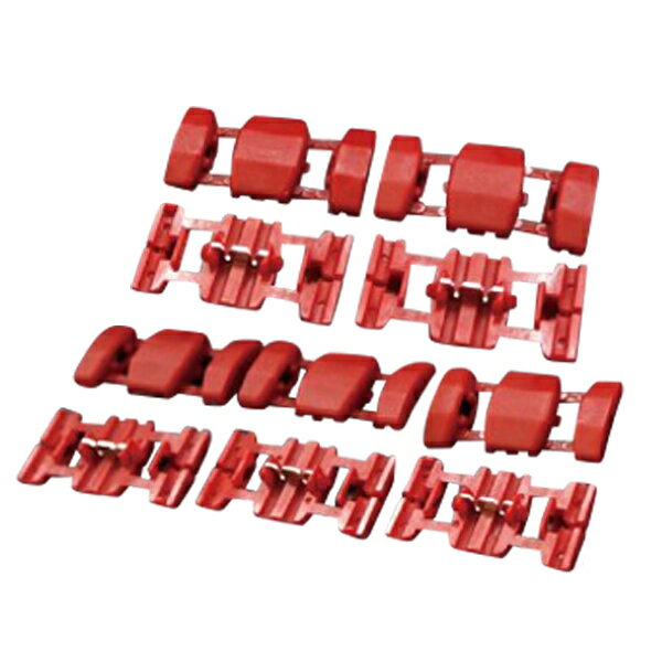 エレクトロタップ 配線分岐 コネクター 赤 レッド 取り付け端子 0.5〜1.0sq 10個セット