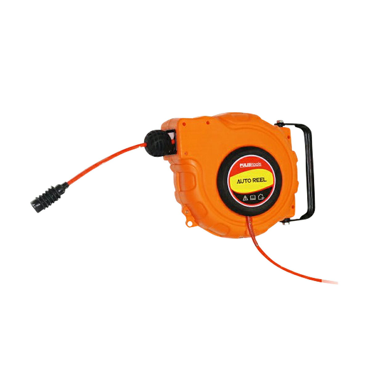 エアーホースリール バーブーツ15M 吊り下げ ドラム式 自動巻取り ソフトホース エアコンプレッサー エアータッカー エアーダスター エアードリル エアーグラインダー 等に最適のサムネイル