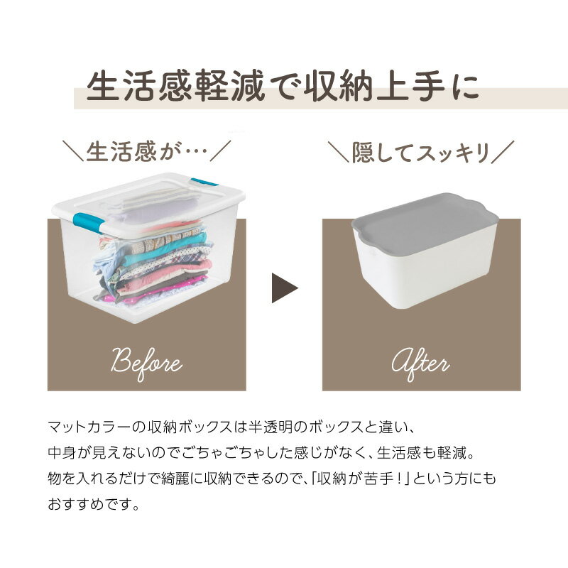 収納ボックス 収納ケース フタ付き おしゃれ プラスチック S スタッキングボックス...