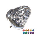 サイドマーカー トラック 24V 汎用 LED 16灯 8面クリスタルカット 1個 全11色 ホワイト ブルー レッド アンバー イエロー グリーン ピンク パ...