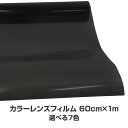 車 カラーフィルム レンズフィルム 60cm×100cm ヘッドライト テールランプ スモーク レッド オレンジ ブルー ピンク マットブラック グロスブラック チャコールブラウン