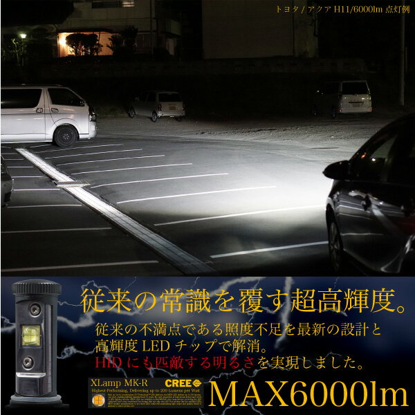 LEDバルブ HB4 HB3 9005 H8 H9 H11 H16 12V 24V 車検対応 6000lm 爆光 ヘッドライト フォグランプ LED バルブ 1年保証 BROS製 CREE 3000k 6000k 8000k ノイズキャンセラー 黄 白 青 2