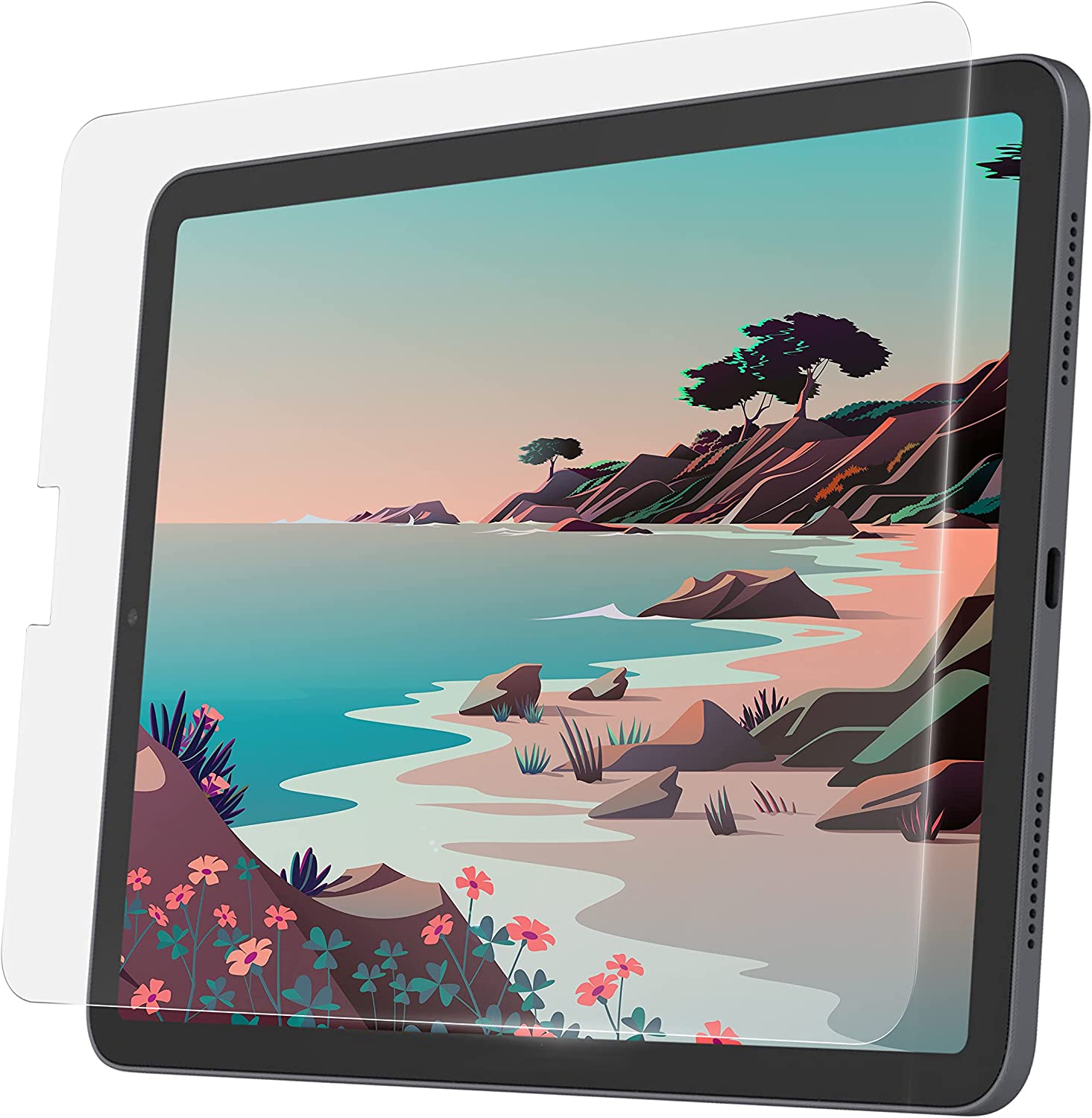 iPadPro11 / iPadAir5 ガラスフィルム iPadAir4 保護 フィルム ipadAir5 2022(第5世代)/ipadAir4 2020(第4世代) 保護 シート iPad Pro 11 (2022/2021/2020/2018) 強化ガラス 液晶保護 ふぃるむ 画面 シート 浮かない 気泡ない　2枚セット