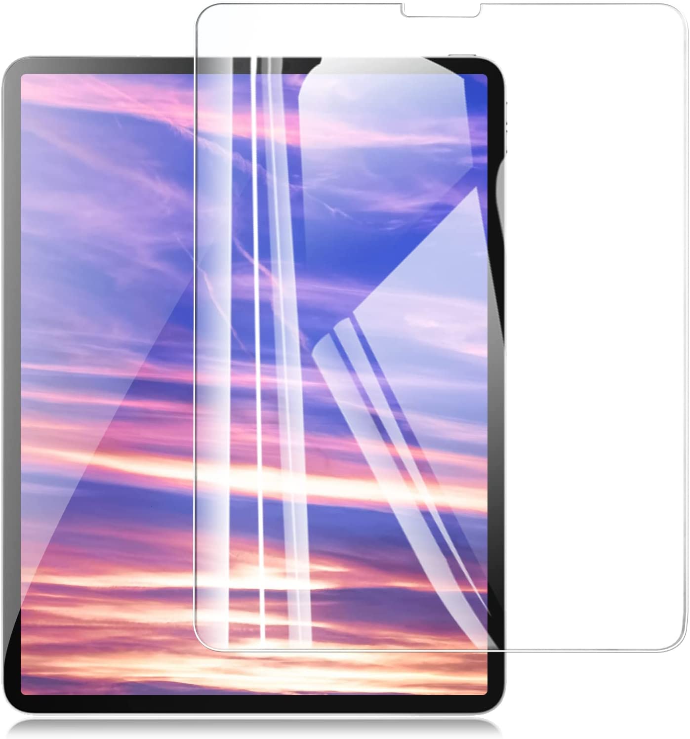 iPad Air 5 フィルム 2022 第5世代 iPad Air4 iPad Pro 11 (2021 / 2020 / 2018) 用 ガラスフィルム 保護 フイルム (ipadair5世代 / 4世代 / ipadpro11)【高いタッチ感度/全面保護/貼り付け簡単/高透過率/気泡ゼロ/硬度9H】【2枚セット】