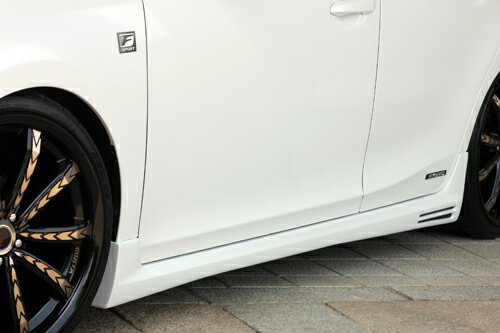 [レクサス CT200h]グラマラスライン サイドステップ【未塗装品】エムズスピード M'z SPEED mzspeed 外装パーツ カスタム エアロパーツ ボディキット ドレスアップ