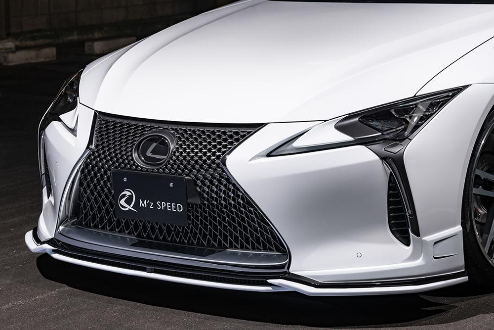 樂天商城 - [レクサス LC500h LC500]プルシアンブルー フロントハーフスポイラー Ver.2【未塗装品】エムズスピード M'z SPEED mzspeed 外装パーツ カスタム エアロパーツ ボディキット ドレスアップ