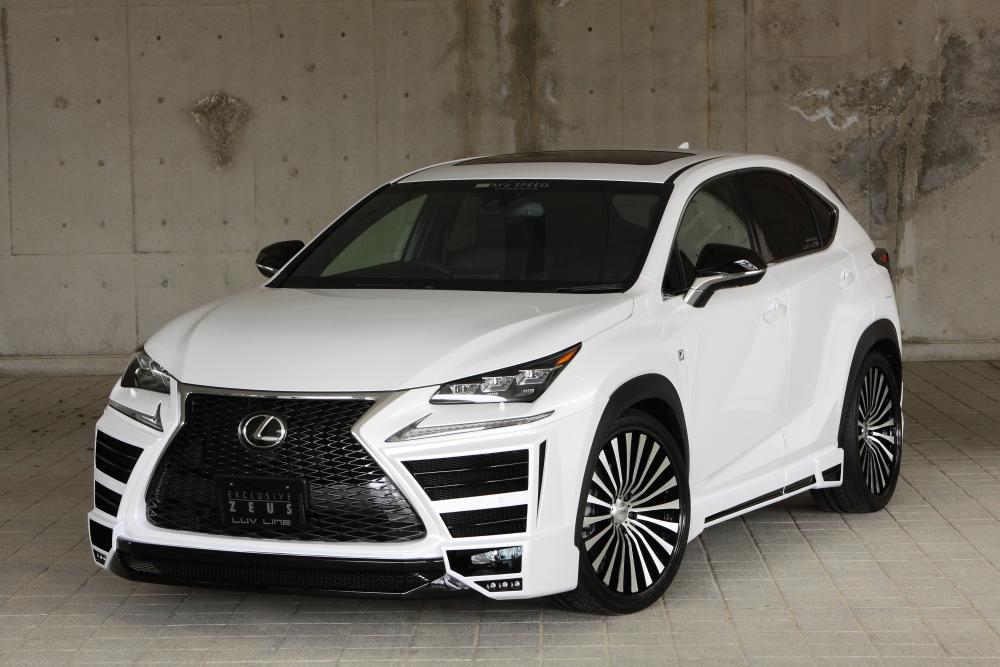 [レクサス NX200t NX300h 前期]ラヴライン フロント・サイド・リアセット【未塗装品/塗装済品】エムズスピード M'z SPEED mzspeed 外装パーツ カスタム エアロパーツ ボディキット ドレスアップ