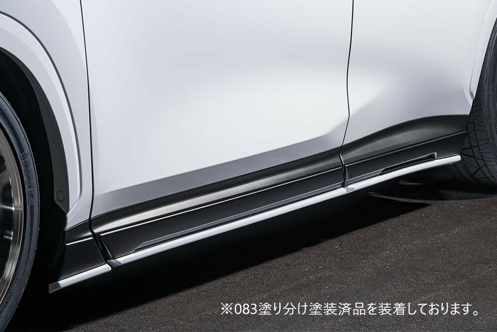 [レクサス NX350 NX350h NX450h+]ラヴライン サイドステップ【AES製】エムズスピード M'z SPEED mzspeed 外装パーツ カスタム エアロパーツ ボディキット ドレスアップ