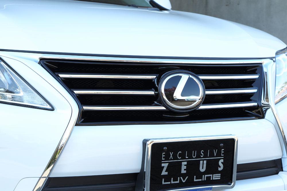 [レクサス 10系 RX450h RX350 RX270 後期]ラヴライン フロントグリル【未塗装品/塗装済品】エムズスピード M'z SPEED mzspeed 外装パーツ カスタム エアロパーツ ボディキット ドレスアップ